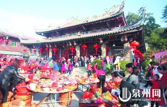 南安內(nèi)厝舉行紀(jì)念比干的民俗活動(dòng)