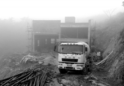 垃圾中轉站正在加緊建設