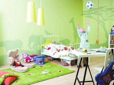 南安建材市場(chǎng)鮮見兒童漆產(chǎn)品