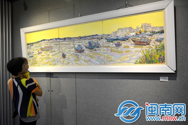 市民參觀“寫(xiě)意家園”