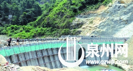 八峰水庫(kù)進(jìn)入大壩主體工程砌筑施工階段